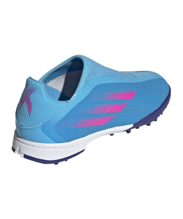 Adidas X SPEEDFLOW.3 LL TF Sapphire Edge Niños – Azul Rosado Blanco