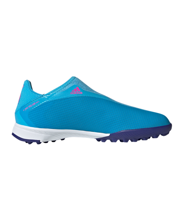 Adidas X SPEEDFLOW.3 LL TF Sapphire Edge Niños – Azul Rosado Blanco