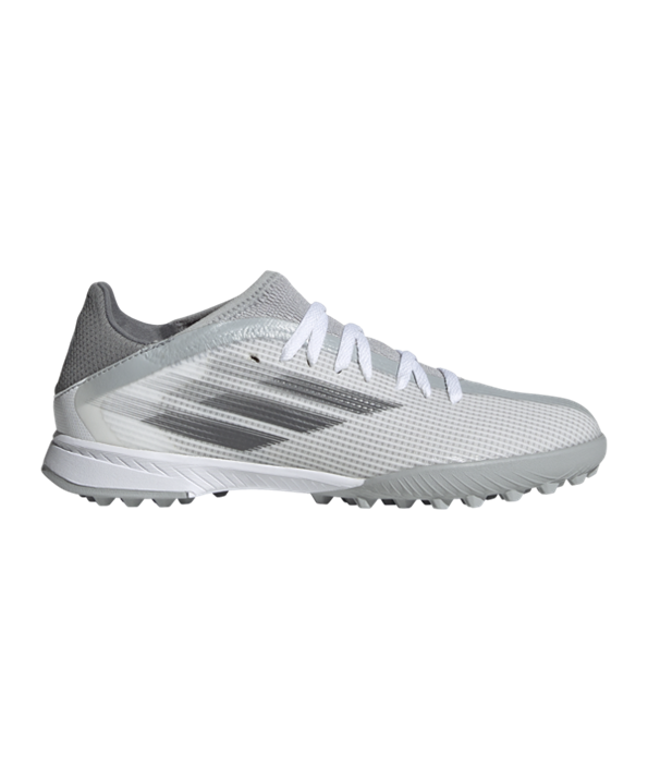 Adidas X SPEEDFLOW.3 TF White Spark J Niños – Blanco Gris