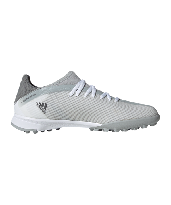 Adidas X SPEEDFLOW.3 TF White Spark J Niños – Blanco Gris