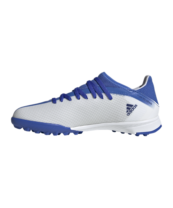 Adidas X SPEEDFLOW.3 TF Diamond Edge J Niños – Blanco Azul