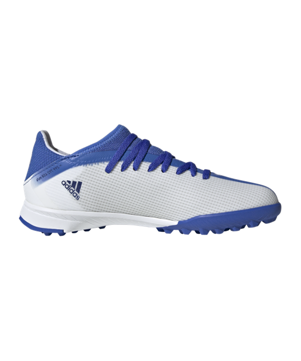 Adidas X SPEEDFLOW.3 TF Diamond Edge J Niños – Blanco Azul