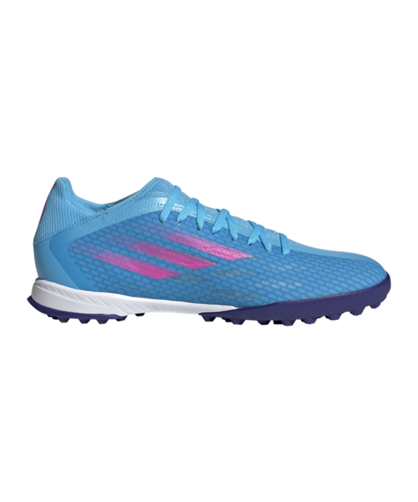 Adidas X SPEEDFLOW.3 TF Sapphire Edge – Azul Rosado Blanco