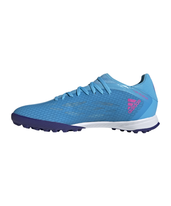 Adidas X SPEEDFLOW.3 TF Sapphire Edge – Azul Rosado Blanco