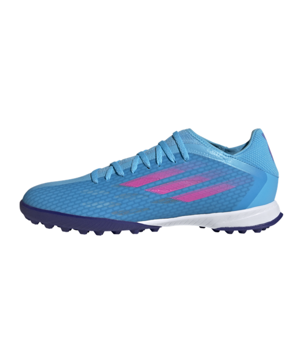 Adidas X SPEEDFLOW.3 TF Sapphire Edge – Azul Rosado Blanco