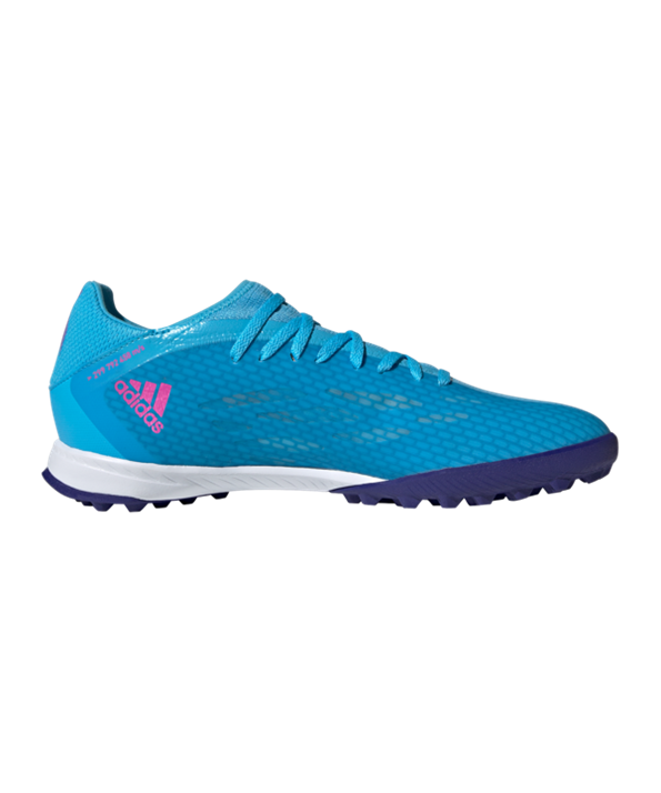 Adidas X SPEEDFLOW.3 TF Sapphire Edge – Azul Rosado Blanco