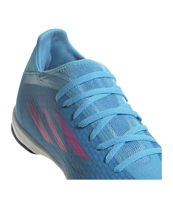 Adidas X SPEEDFLOW.3 TF Sapphire Edge – Azul Rosado Blanco