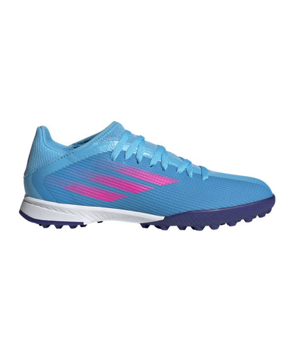 Adidas X SPEEDFLOW.3 TF Sapphire Edge J Niños – Azul Rosado Blanco