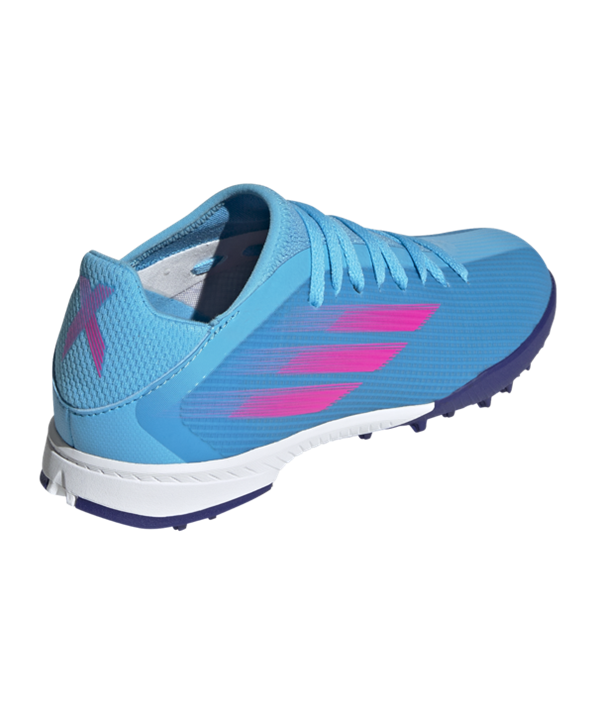 Adidas X SPEEDFLOW.3 TF Sapphire Edge J Niños – Azul Rosado Blanco