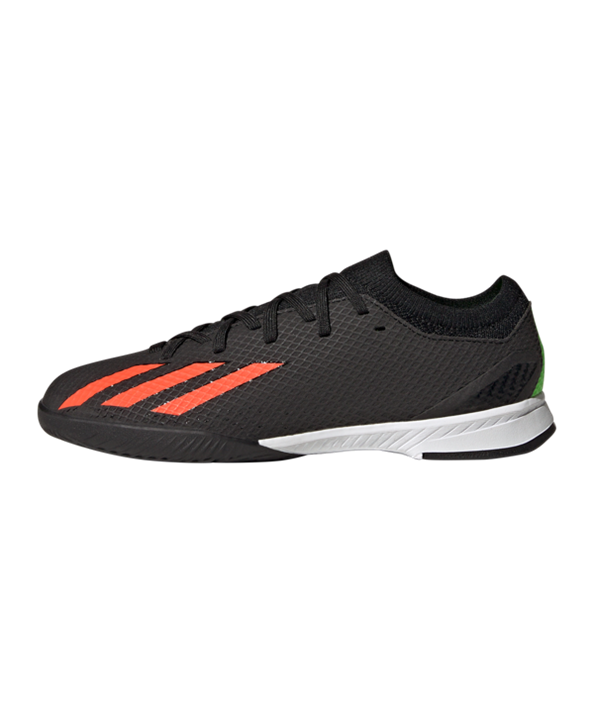 Adidas X Speedportal.3 IN Halle Shadowportal Niños – Negro Rojo Verde