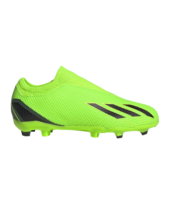 Adidas X Speedportal.3 LL FG Game Data Niños – Verde Negro