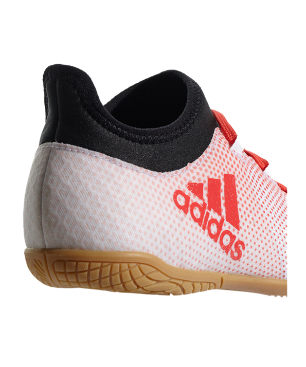 Adidas X Tango 17.3 IN Halle J Niños – Blanco Rojo