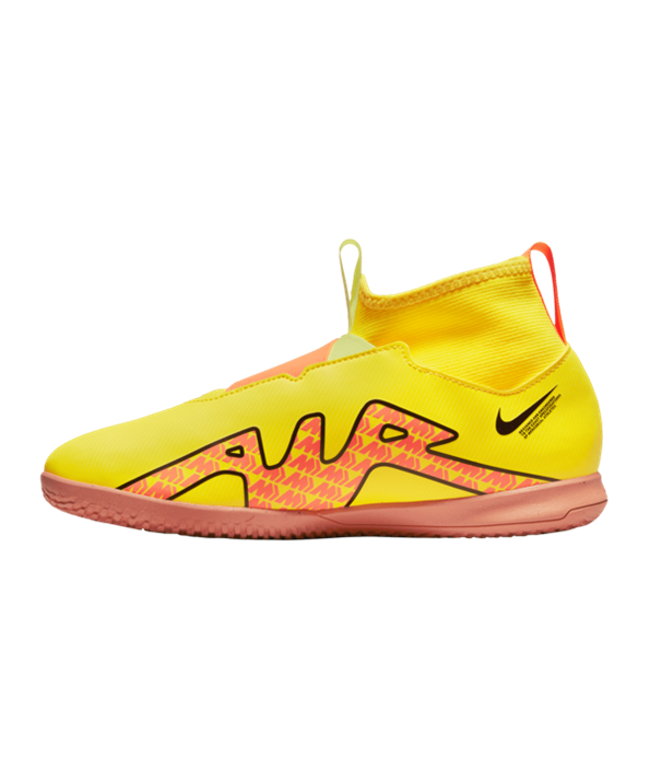 Nike Jr Air Zoom Mercurial Superfly IX Academy IC Halle Niños Lucent – Amarillo Rosado F780