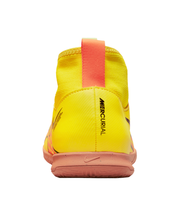 Nike Jr Air Zoom Mercurial Superfly IX Academy IC Halle Niños Lucent – Amarillo Rosado F780