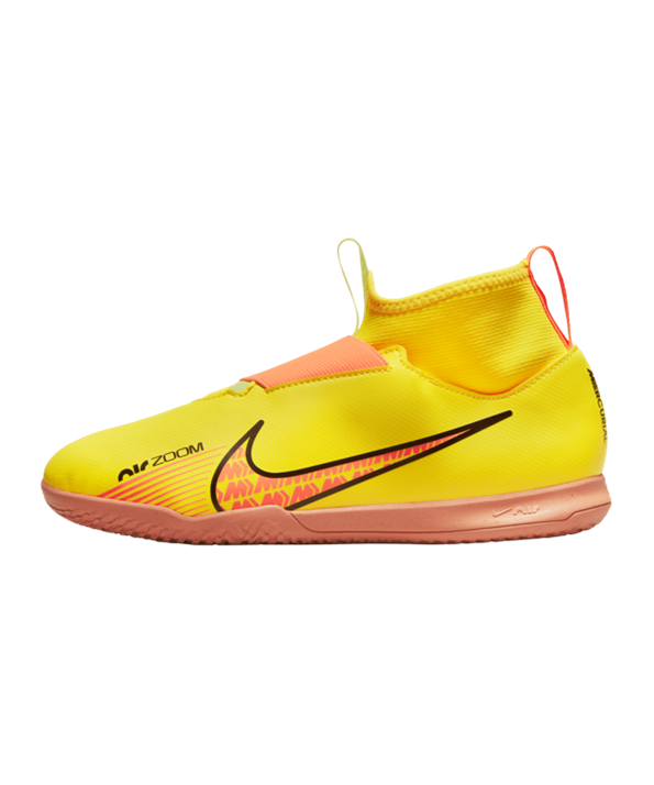 Nike Jr Air Zoom Mercurial Superfly IX Academy IC Halle Niños Lucent – Amarillo Rosado F780