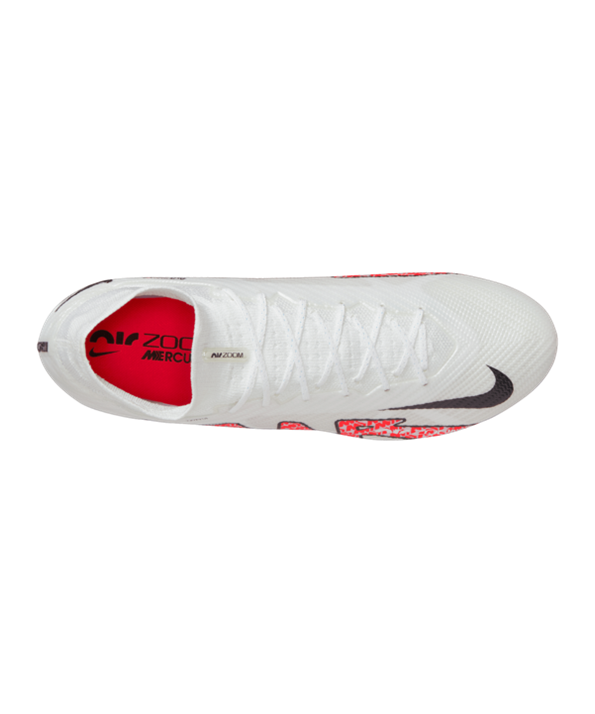 Nike Mercurial Air Zoom Superfly IX Elite FG – Blanco Rojo F101