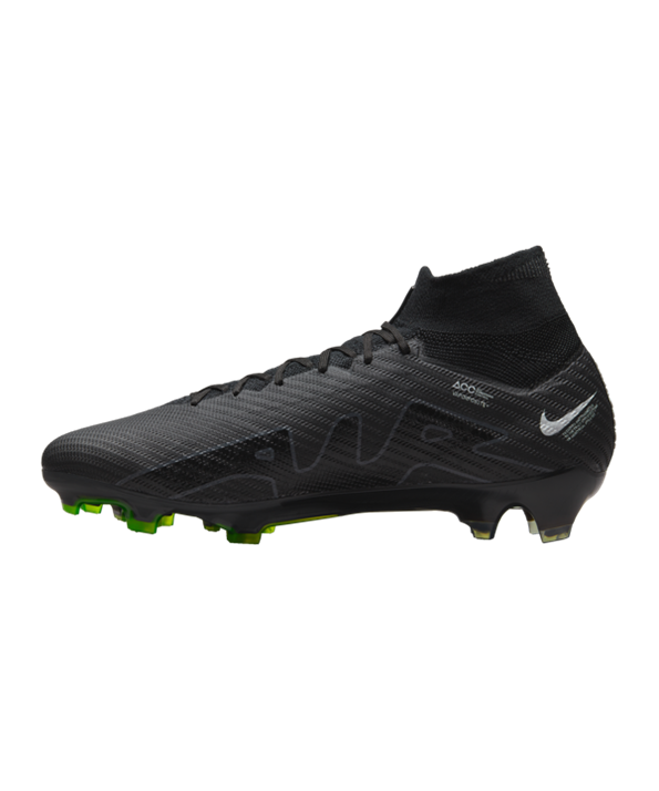 Nike Mercurial Air Zoom Superfly IX Shadow Elite FG – Negro Gris F001