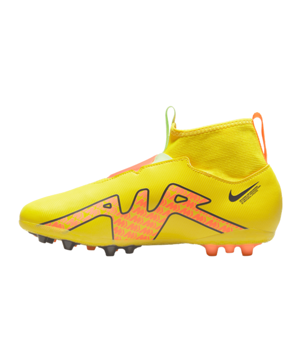 Nike Jr Air Zoom Mercurial Superfly IX Academy AG Niños Lucent – Amarillo Rosado F780