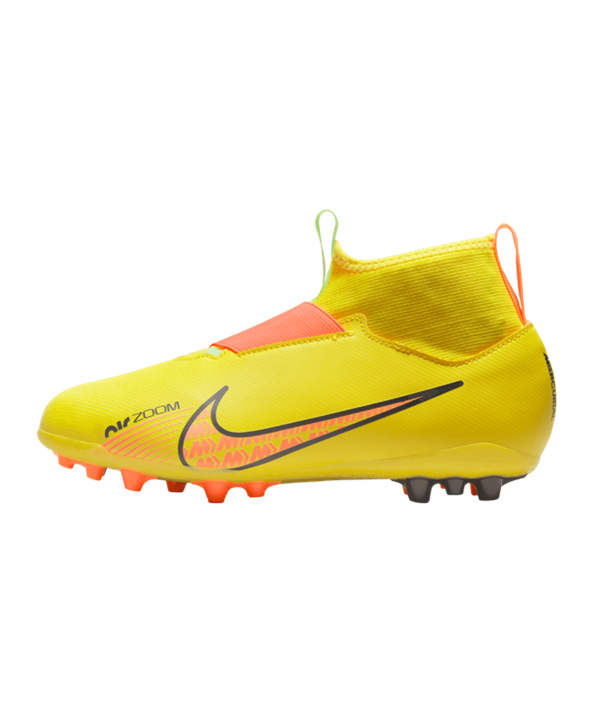 Nike Jr Air Zoom Mercurial Superfly IX Academy AG Niños Lucent – Amarillo Rosado F780