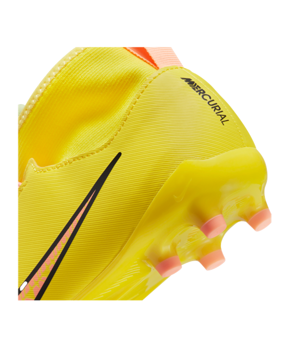 Nike Jr Air Zoom Mercurial Superfly IX Academy FGMG Niños Lucent – Amarillo Rosado F780