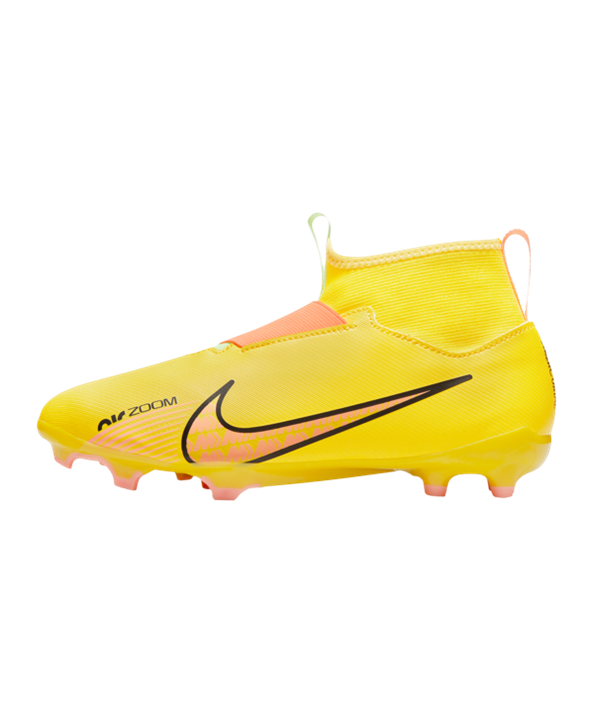 Nike Jr Air Zoom Mercurial Superfly IX Academy FGMG Niños Lucent – Amarillo Rosado F780