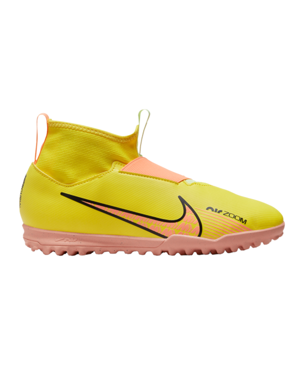 Nike Jr Air Zoom Mercurial Superfly IX Academy TF Niños Lucent – Amarillo Rosado F780