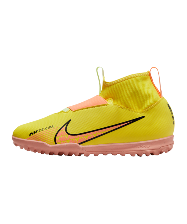 Nike Jr Air Zoom Mercurial Superfly IX Academy TF Niños Lucent – Amarillo Rosado F780