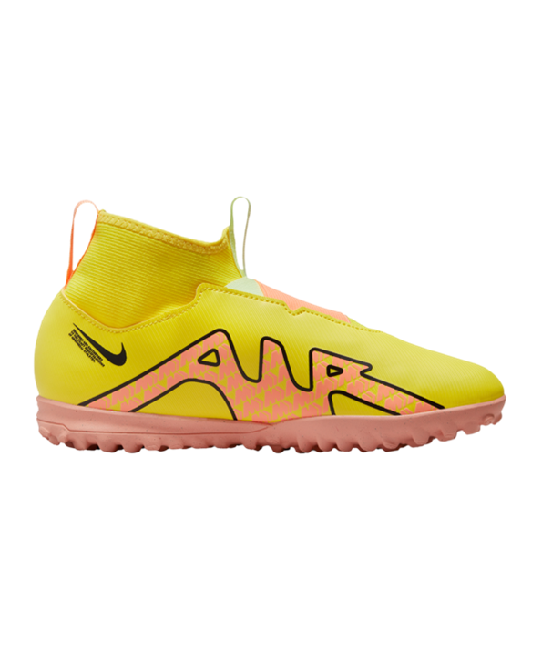 Nike Jr Air Zoom Mercurial Superfly IX Academy TF Niños Lucent – Amarillo Rosado F780