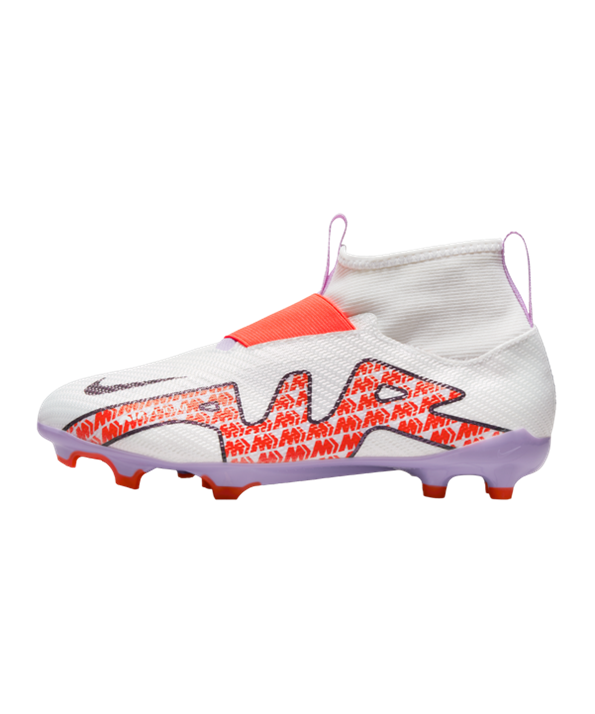 Nike Jr Air Zoom Mercurial Superfly IX Pro FG Niños – Blanco Rojo F101