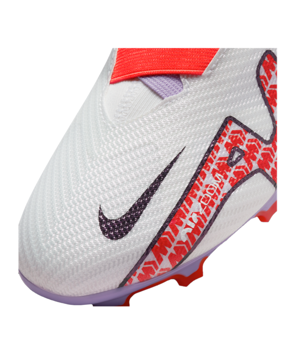 Nike Jr Air Zoom Mercurial Superfly IX Pro FG Niños – Blanco Rojo F101