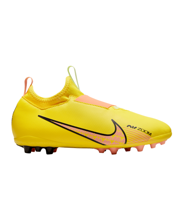 Nike Jr Air Zoom Mercurial Vapor XV Academy AG Niños Lucent – Amarillo Rosado F780