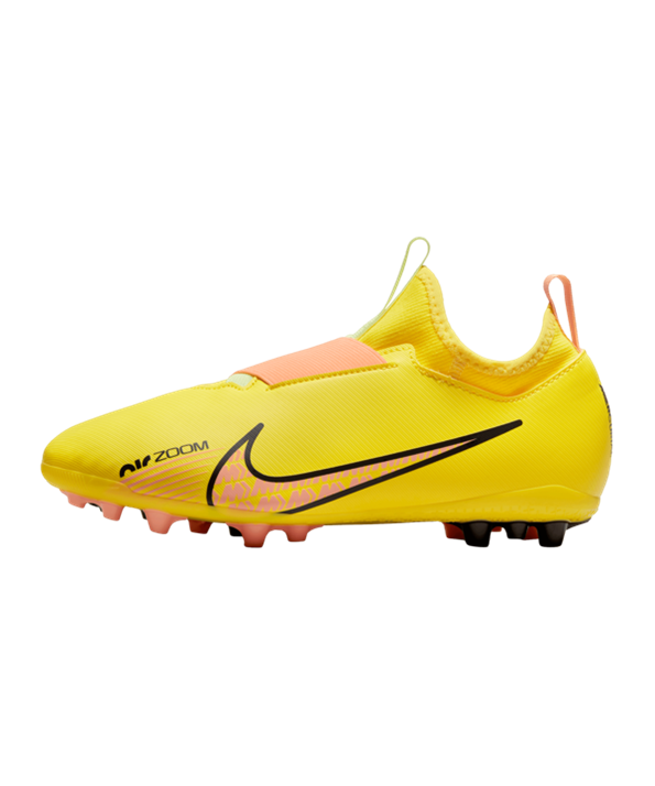 Nike Jr Air Zoom Mercurial Vapor XV Academy AG Niños Lucent – Amarillo Rosado F780