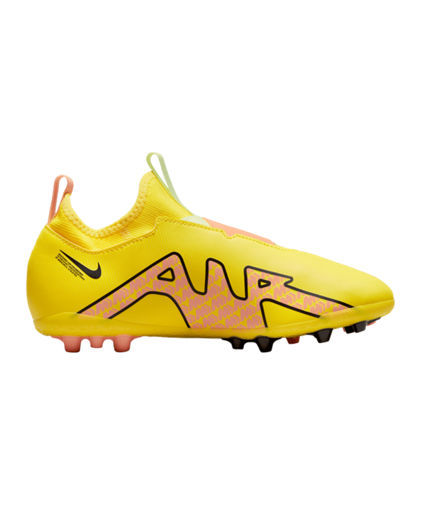 Nike Jr Air Zoom Mercurial Vapor XV Academy AG Niños Lucent – Amarillo Rosado F780