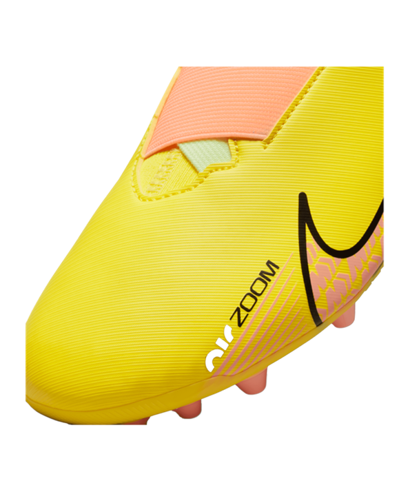 Nike Jr Air Zoom Mercurial Vapor XV Academy AG Niños Lucent – Amarillo Rosado F780