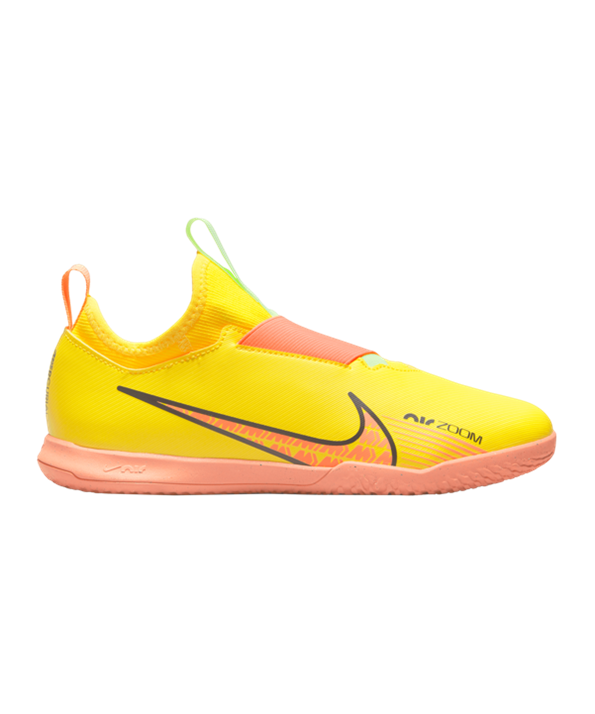 Nike Jr Air Zoom Mercurial Vapor XV Academy IC Halle Niños – Amarillo Lucent Rosado F780