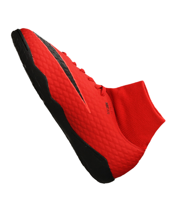 Nike Jr Hypervenom Phelon III DF IC Niños – Rojo F616