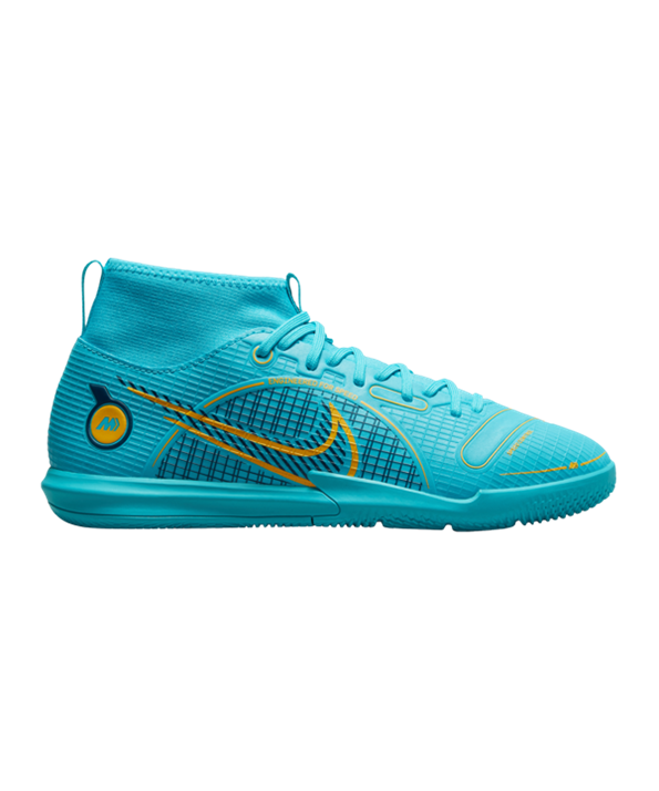 Nike Jr Mercurial Superfly VIII Blueprint Academy Niños – Azul F484