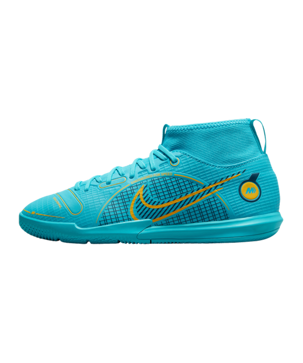 Nike Jr Mercurial Superfly VIII Blueprint Academy Niños – Azul F484