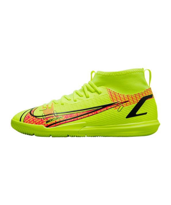 Nike Jr Mercurial Superfly VIII Motivation Academy IC Niños – Amarillo F760