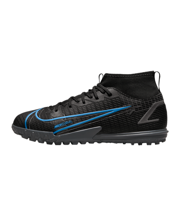 Nike Jr Mercurial Superfly VIII Renew Academy TF Niños – Negro F004