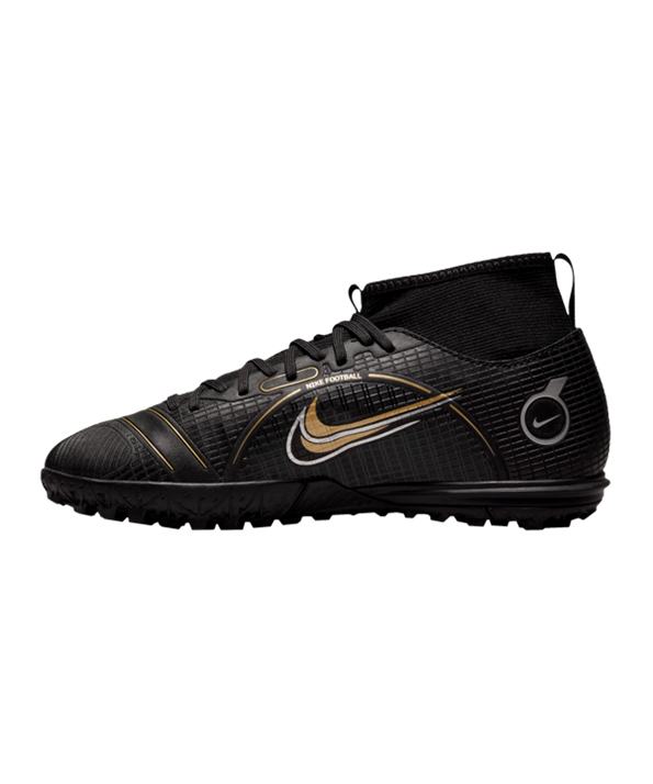 Nike Jr Mercurial Superfly VIII Shadow Academy TF Niños – Negro F007