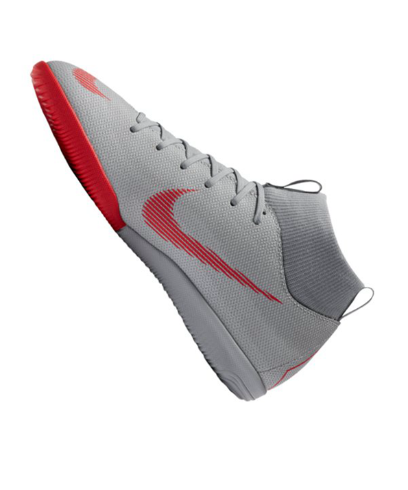 Nike Jr Mercurial SuperflyX VI Academy IC GS Niños – Blanco Rojo F060