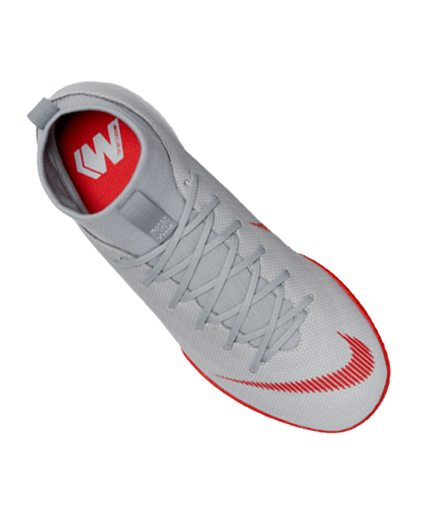 Nike Jr Mercurial SuperflyX VI Academy IC GS Niños – Blanco Rojo F060