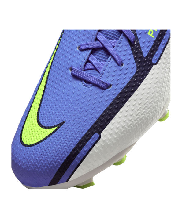 Nike Jr Phantom GT2 Recharge Academy DF FGMG Niños – Azul Amarillo Gris F570