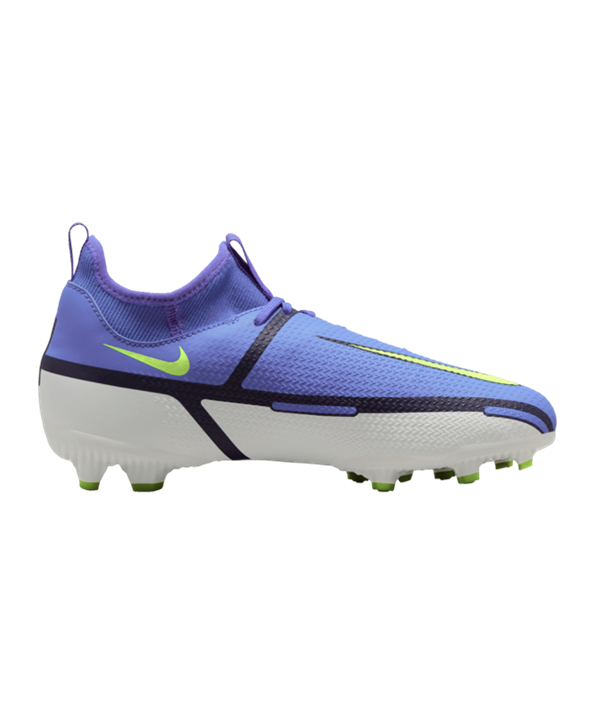 Nike Jr Phantom GT2 Recharge Academy DF FGMG Niños – Azul Amarillo Gris F570