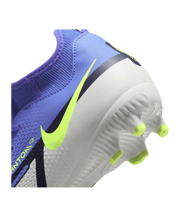 Nike Jr Phantom GT2 Recharge Academy DF FGMG Niños – Azul Amarillo Gris F570