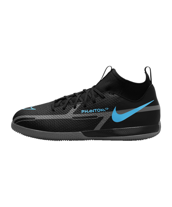 Nike Jr Phantom GT2 Renew Academy DF IC Halle Niños – Negro Azul F004