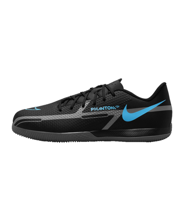 Nike Jr Phantom GT2 Renew Academy IC Halle Niños – Negro Azul F004