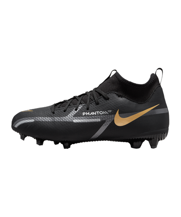 Nike Jr Phantom GT2 Shadow Academy DF FGMG Niños – Negro F007