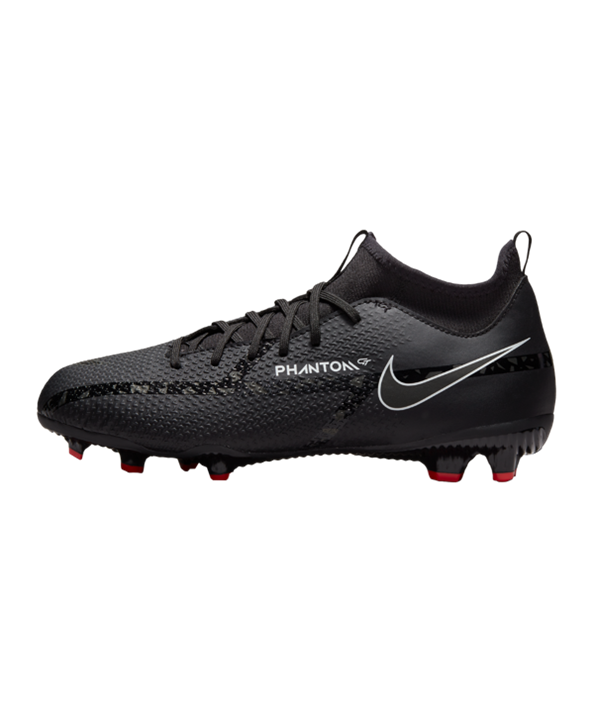 Nike Jr Phantom GT2 Shadow Academy DF FGMG Niños – Negro Gris F001